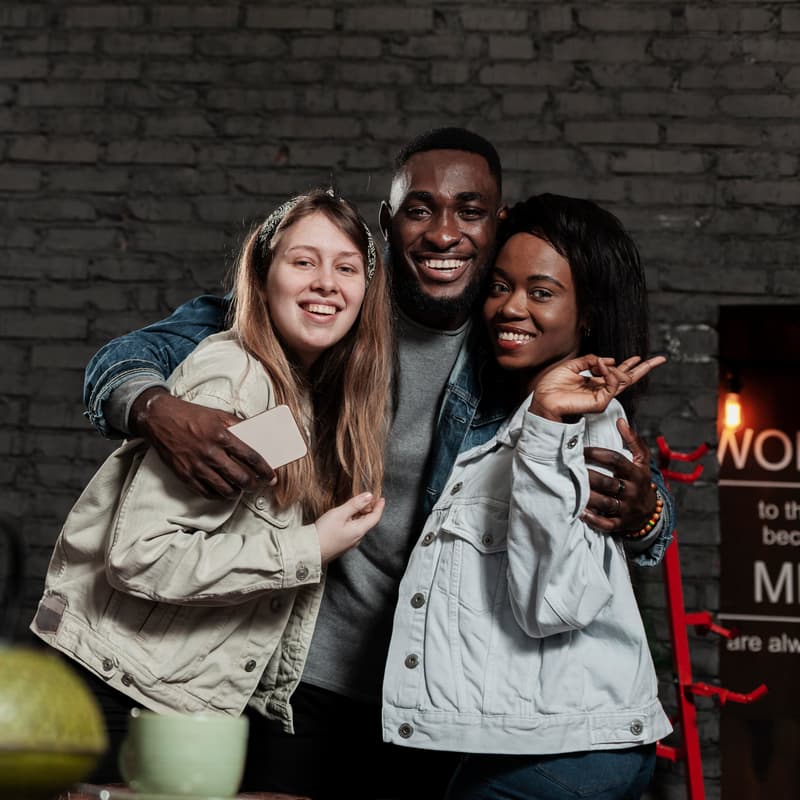 Professionals collaborating